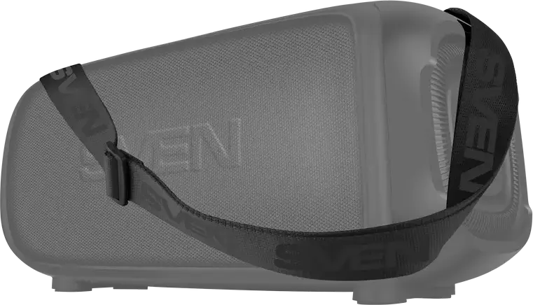 SVEN PS-860 Portable Party Speaker, 100W RMS 2.1 CH, Bluetooth 5.0, NFC, TWS, RGB Lighting, 5400mAh Battery, FM Radio, Mic Inputs with Echo, Black