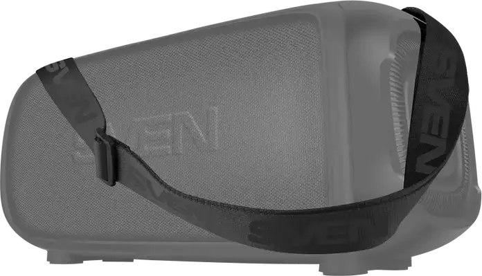 SVEN PS-860 Portable Party Speaker, 100W RMS 2.1 CH, Bluetooth 5.0, NFC, TWS, RGB Lighting, 5400mAh Battery, FM Radio, Mic Inputs with Echo, Black
