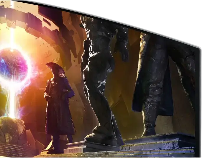Samsung Odyssey OLED G8 S34DG852 34" Ultra WQHD Gaming Monitor, 175Hz, 0.03ms GtG, 1800R Curved, AMD FreeSync Premium Pro, Smart TV Apps, Silver