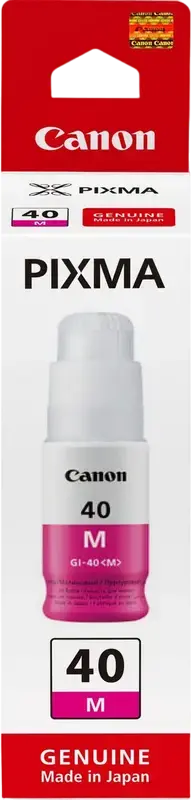 Canon GI-40 Magenta Pigment Ink Bottle 70ml for PIXMA G6040 G5040 G7040 GM2040 GM4040 Printers, High Yield 7700 Pages