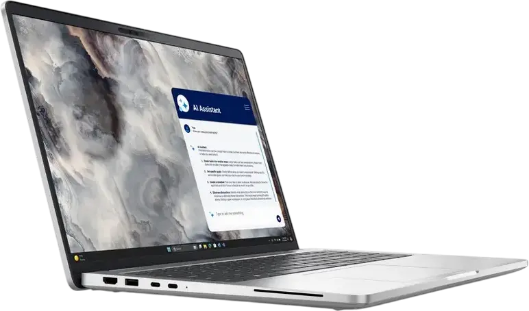 Laptop Business 16" DELL Pro 16 Plus PB16250, Argintiu, Intel Core Ultra 7 268V, 32GB/512GB, Windows 11 Pro