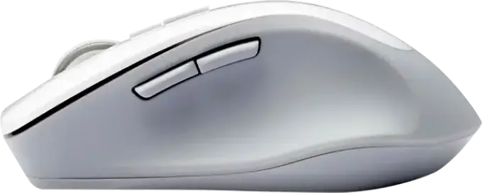 ASUS WT425 Wireless Optical Mouse, White, 2.4GHz RF USB, Adjustable 1000/1600 DPI, 6 Buttons, Silent Click, Ergonomic Easy-Grip, Windows 11/10, Chrome OS