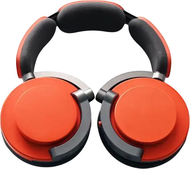 Casca Wireless Dyson OnTrac Over-Ear cu Anulare Activa a Zgomotului ANC, Baterie 55h, Bluetooth 5.0, Constructie Aluminiu, Ceramic Cinnabar