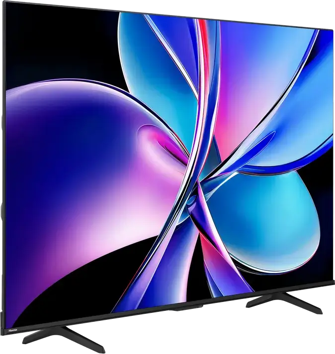 Смарт-ТВ Hisense 85E7Q PRO 85" QLED 4K UHD, 144Гц, HDR10+, VIDAA U8.5, Dolby Atmos, AMD FreeSync Premium, 4x HDMI 2.1, Безрамочный дизайн, Черный