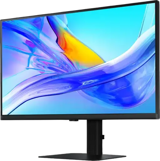 Samsung ViewFinity S8 S27D804UA 27" 4K UHD Monitor, VA Panel, HDR10, USB-C 90W Power Delivery, KVM Switch, PbP/PiP, Height Adjustable Stand, Black