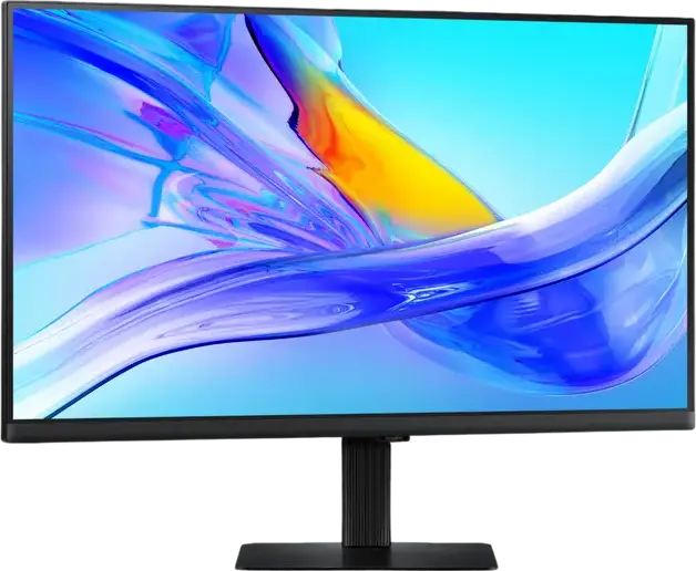 Samsung ViewFinity S8 S27D804UA 27" 4K UHD Monitor, VA Panel, HDR10, USB-C 90W Power Delivery, KVM Switch, PbP/PiP, Height Adjustable Stand, Black
