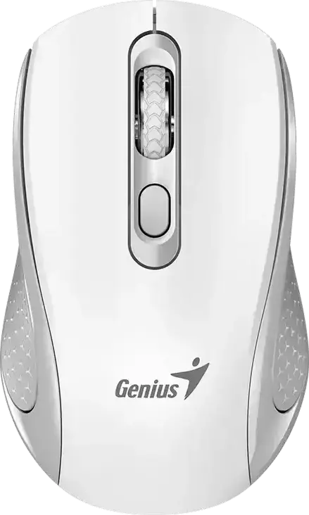 Mouse Genius NX-8025S, Alb | Gri