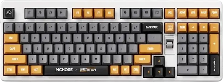 Tastatură MCHOSE X Unbox Therapy UT98, Fără fir, Retro Therapy
