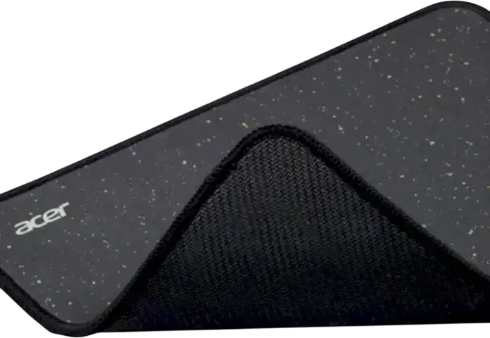 Acer Vero Mouse Pad GP.MSP11.00B, 220x180x3 mm, Recycled Polyester and Natural Rubber, Anti-slip Base, Black