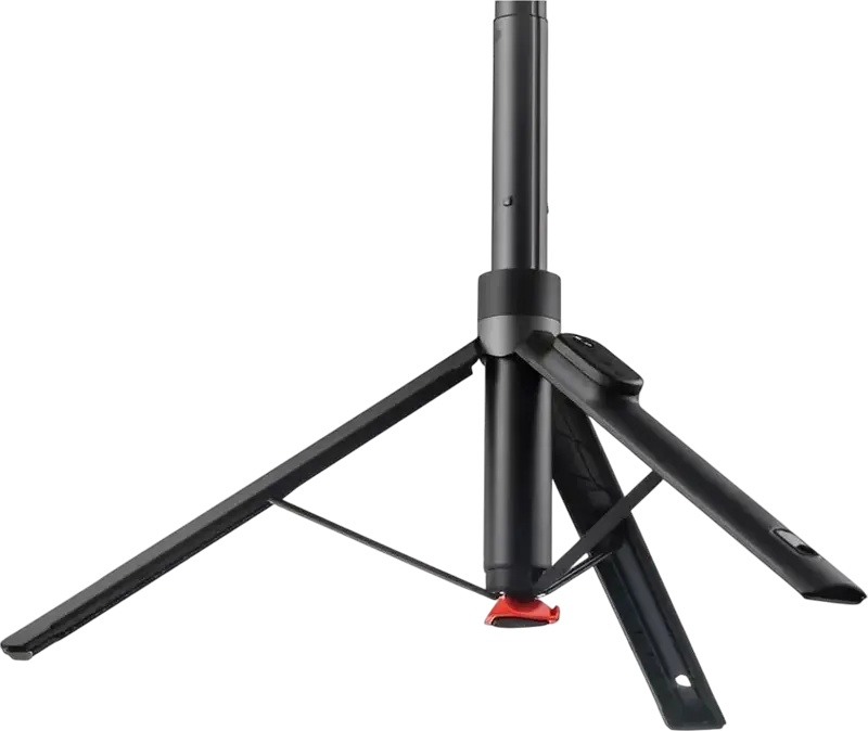 Xiaomi Zoom Floor Selfie Stick Tripod 62 XMBJZPG01YM, Bluetooth Remote, Aluminum Alloy Extendable Pole up to 160cm, Rotatable Phone Clip, Black