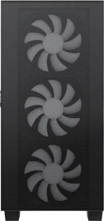 Carcasa Gamemax Aero Mini ECO Micro-ATX Mini Tower, Panou Lateral Sticla Temperata, 4 Ventilatoare 120mm, Fata Mesh, SPCC 0.6mm, Negru