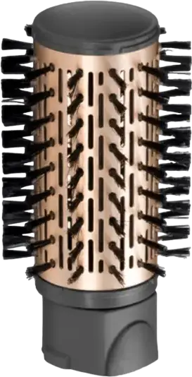 BaByliss AS966ROE Frizz-free Airbrush 1000W Ionic Hair Styler with Rotating Brushes, Anti-Frizz Technology and Cool Shot, Blue