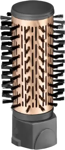 BaByliss AS966ROE Frizz-free Airbrush 1000W Ionic Hair Styler with Rotating Brushes, Anti-Frizz Technology and Cool Shot, Blue
