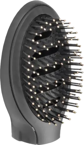 BaByliss AS966ROE Frizz-free Airbrush 1000W Ionic Hair Styler with Rotating Brushes, Anti-Frizz Technology and Cool Shot, Blue