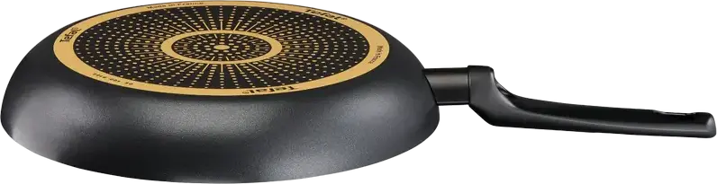 Tefal B5560553 Simple Cook Frying Pan 26 cm, Titanium Non-Stick Aluminum Coating, Thermo-Signal Heat Indicator, Bakelite Handle, Black