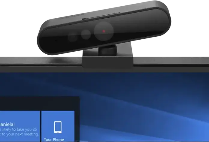 Lenovo Performance FHD Webcam 1080p Full HD, 95° FOV, Dual Microphones, Windows Hello Facial Recognition, Privacy Shutter, USB Interface, Black