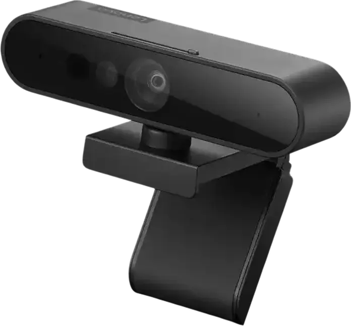 Lenovo Performance FHD Webcam 1080p Full HD, 95° FOV, Dual Microphones, Windows Hello Facial Recognition, Privacy Shutter, USB Interface, Black