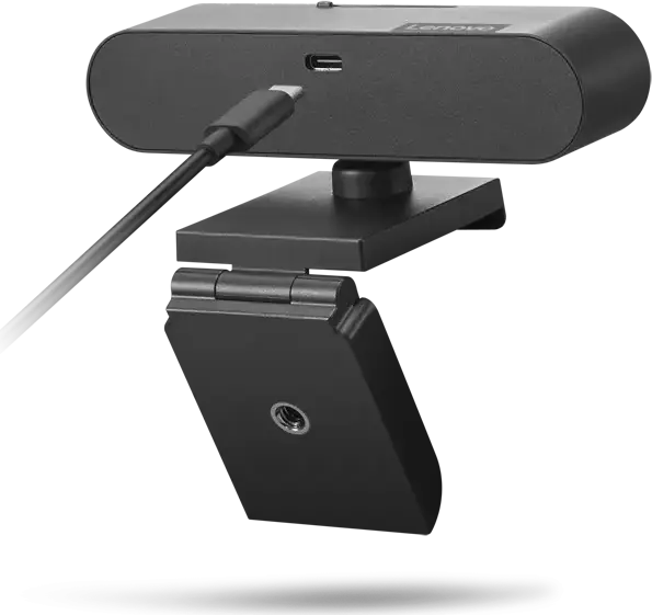 Lenovo Performance FHD Webcam 1080p Full HD, 95° FOV, Dual Microphones, Windows Hello Facial Recognition, Privacy Shutter, USB Interface, Black
