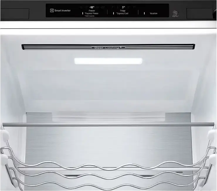 LG GBV7280 Combi Refrigerator Bottom Freezer 419L Energy Class B Color: Black Door Cooling+ Inverter Linear Compressor Freestanding 203 cm