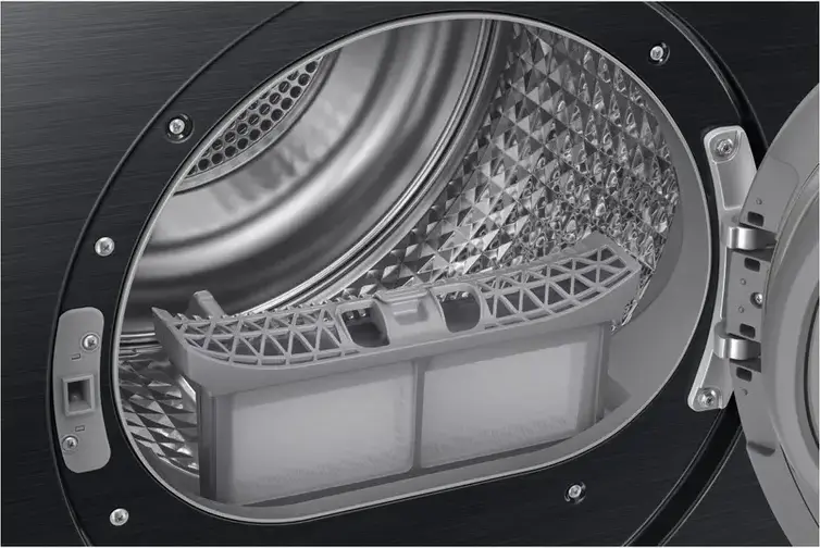 Uscator Condensare cu Pompa de Calda Samsung Bespoke AI DV90DB8845GBU4, Capacitate 9 kg, Clasa Energetica A, AI Optimal Dry, WiFi SmartThings, Negru