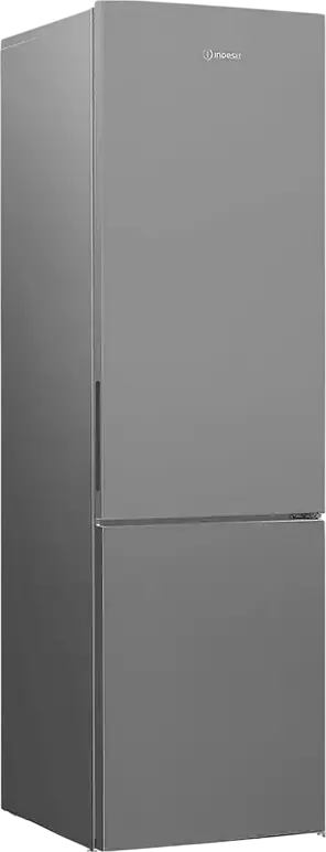 Indesit INKS 1401 S4E Free-standing Combi Refrigerator, Bottom Freezer, 386L Total Net Volume, Stainless Steel, LED Lighting, Energy Class E