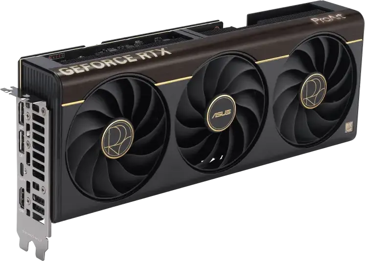 Placa video ASUS ProArt GeForce RTX 5070 Ti 16GB GDDR7 256-bit PROART-RTX5070TI-O16G, PCI Express 5.0, 3 ventilatoare Axial-tech, SFF Ready, ARGBW