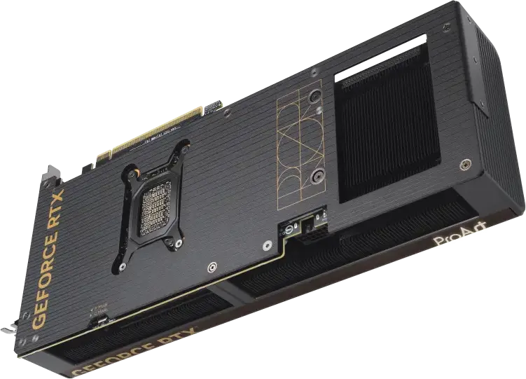 Placa video ASUS ProArt GeForce RTX 5070 Ti 16GB GDDR7 256-bit PROART-RTX5070TI-O16G, PCI Express 5.0, 3 ventilatoare Axial-tech, SFF Ready, ARGBW