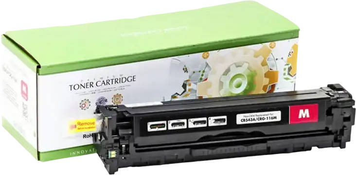Лазерный тонер-картридж SCC Magenta совместимый с HP CB543A CE320A CF213A, Canon LBP MF, ресурс 1800 страниц