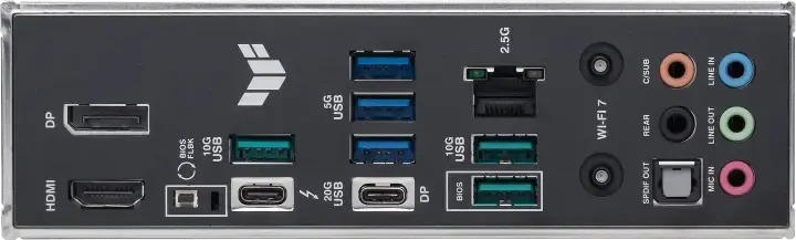 Placa de baza ASUS TUF GAMING Z890-PLUS WIFI LGA1851 Intel Z890 ATX DDR5 9066+ MT/s PCIe 5.0 Wi-Fi 7 Bluetooth 5.4 Thunderbolt 4 Intel Core Ultra Series 2