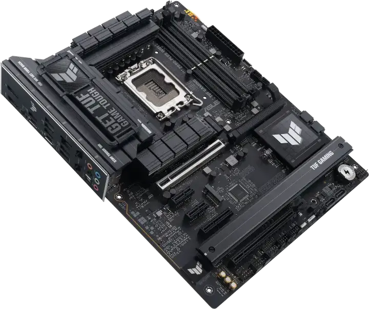 Placa de baza ASUS TUF GAMING Z890-PLUS WIFI LGA1851 Intel Z890 ATX DDR5 9066+ MT/s PCIe 5.0 Wi-Fi 7 Bluetooth 5.4 Thunderbolt 4 Intel Core Ultra Series 2