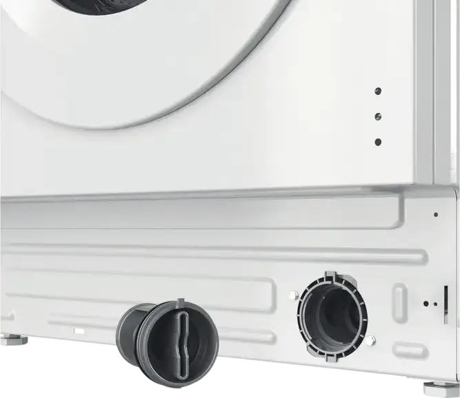 Встраиваемая стирально-сушильная машина Whirlpool BI WDWG 751482 EU N, 7кг стирка/5кг сушка, 1400 об/мин, инверторный двигатель, 6th Sense, белая