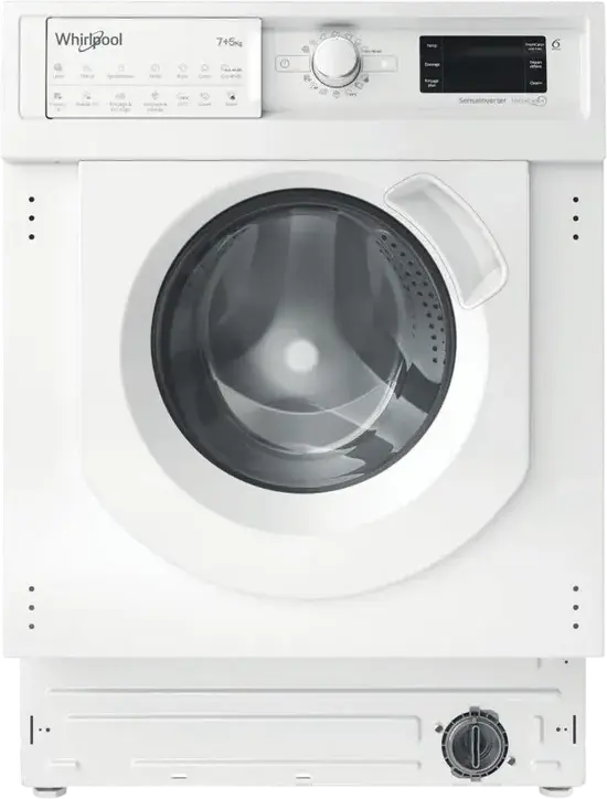 Mașină de spălat cu uscător Whirlpool BI WDWG 751482 EU N, 7kg, Alb