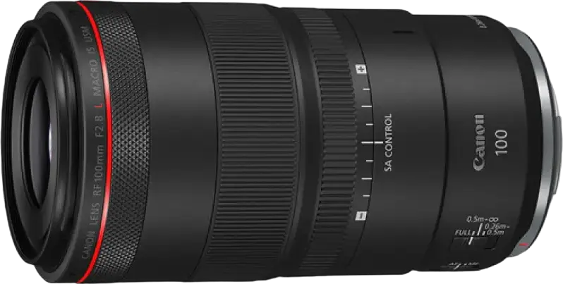 Obiectiv foto Canon RF 100mm f/2.8L Macro IS USM