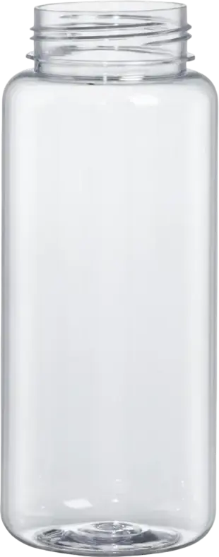 Xavax 181593 Leak-Proof Plastic Drinks Bottle, 1250 ml Capacity, Transparent with Practical Carrying Handle, 9.5 cm Diameter