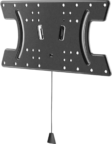 Suport TV de perete fix Gembird WM-65F-03 pentru ecrane 32-65 inch, VESA pana la 400x200mm, Suporta pana la 30kg, Profil Slim 22mm, Otel si Aluminiu