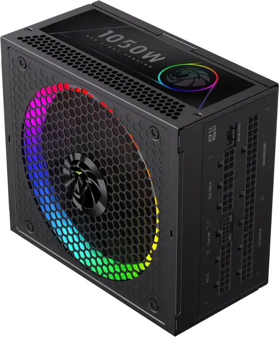 Sursă Alimentare PC Gamemax RGB-1050G PRO, 1050W, ATX, Complet modular