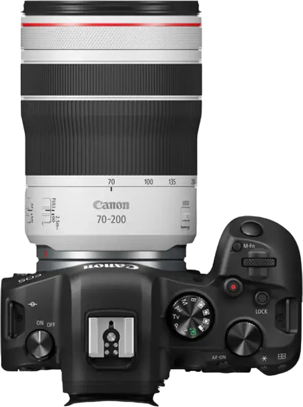 Obiectiv Telezoom Canon RF 70-200mm f/4 L IS USM pentru Full Frame, Dual Nano USM, Stabilizare Imagine 5 Trepte, Rezistenta la Intemperii, Filtru 77mm