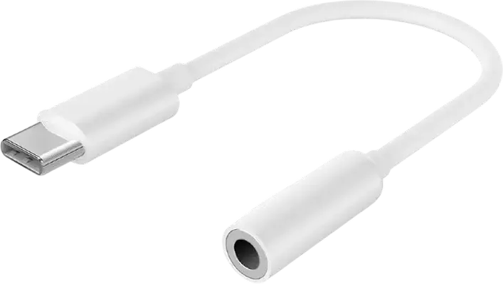 Audio Adaptor Cablexpert A-CM-3.5F-01, USB Type-C (M) - 3.5mm 4-pin (F), 0,01 m, Alb