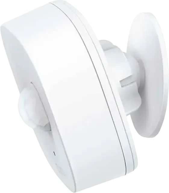 TP-Link Tapo T100 Smart Motion Sensor, 7m Detection Range, 120 Degree Viewing Angle, 3 Sensitivity Levels, Battery Powered, White