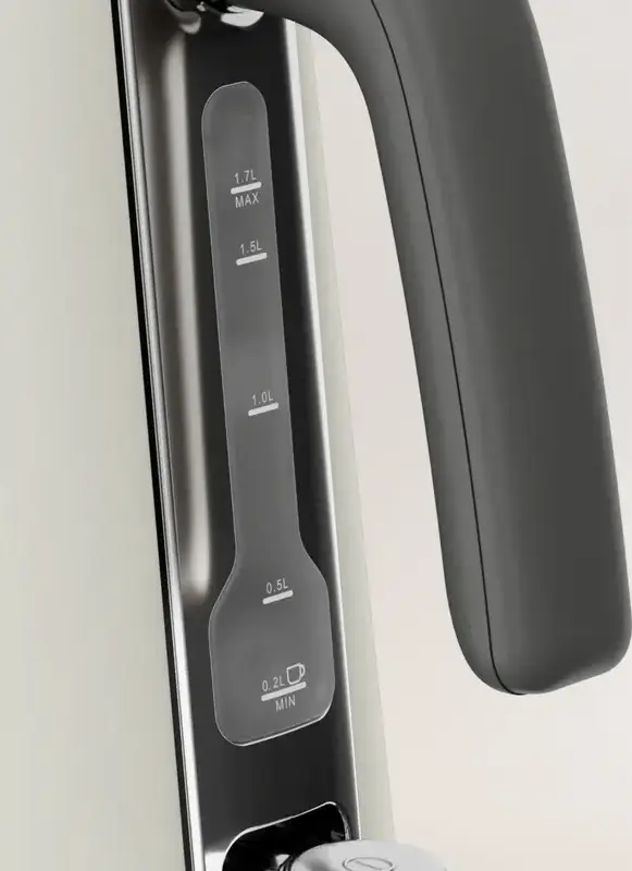 Fierbator electric Tefal KI666AE0 Collection, Capacitate 1.7L, Putere 2400W, Corp din Otel Inoxidabil, Filtru Anti-calcar, Protectie Impotriva Functionarii in Secat, Alb