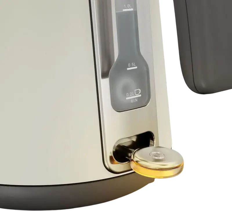 Fierbator electric Tefal KI666AE0 Collection, Capacitate 1.7L, Putere 2400W, Corp din Otel Inoxidabil, Filtru Anti-calcar, Protectie Impotriva Functionarii in Secat, Alb