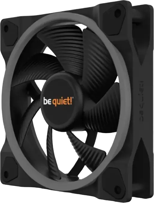 Ventilator be quiet! Light Wings 120mm PWM BL072, Iluminare ARGB LED, Viteza 1700 RPM, Rulment Rifle, Conector 4-pin PWM, Negru