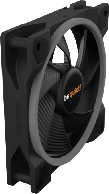 Ventilator be quiet! Light Wings 120mm PWM BL072, Iluminare ARGB LED, Viteza 1700 RPM, Rulment Rifle, Conector 4-pin PWM, Negru