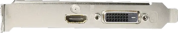 Gigabyte GV-N1030D4-2GL NVIDIA GeForce GT 1030 Graphics Card, 2GB DDR4, Low Profile, HDMI 2.0b, DVI-D, 4K Support, Active Cooling