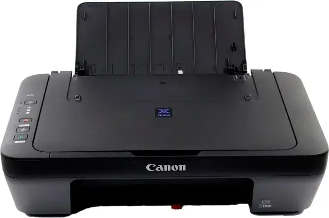 Imprimanta Multifunctionala Inkjet Canon PIXMA E414, Printare Copiere Scanare, 4800 x 600 dpi, USB 2.0, A4, Negru
