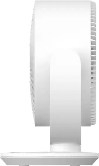 Xiaomi Smart Desktop Air Circulation Fan, White, 3D Automatic Oscillation, DC Inverter Motor, 100 Speed Levels via App, USB-C, 1180 m3/h Airflow