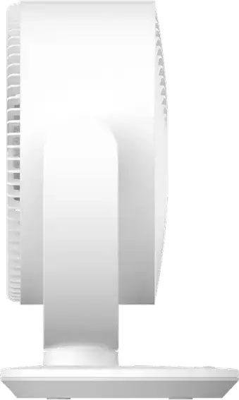 Xiaomi Smart Desktop Air Circulation Fan, White, 3D Automatic Oscillation, DC Inverter Motor, 100 Speed Levels via App, USB-C, 1180 m3/h Airflow