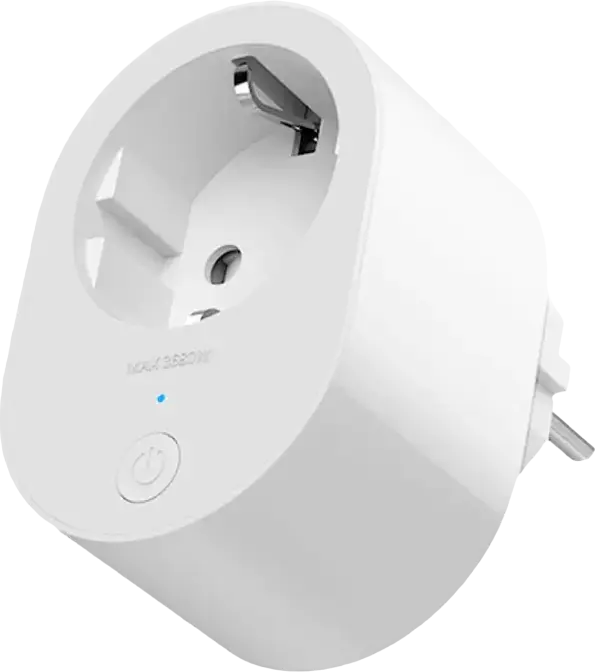 Xiaomi Smart Plug 2 ZNCZ302KK Wi-Fi Smart Socket EU Plug 3680W Max Load Bluetooth 5.0 Alexa Google Home Remote Control Timer Fire-retardant White