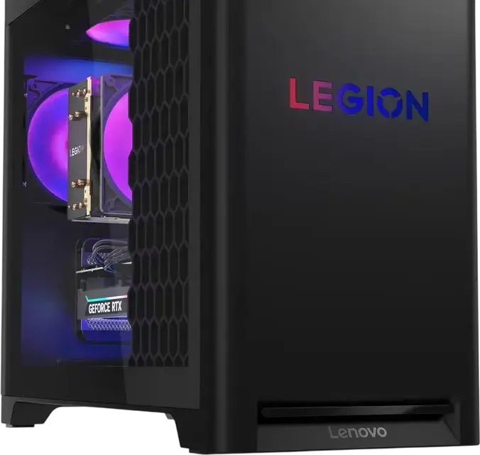 Lenovo Legion T5 30IAS10 Gaming Tower, Intel Core Ultra 9 285, 32GB DDR5, 1TB SSD M.2 PCIe Gen4, NVIDIA GeForce RTX 5070 Ti 16GB GDDR7, Wi-Fi 7, Negru