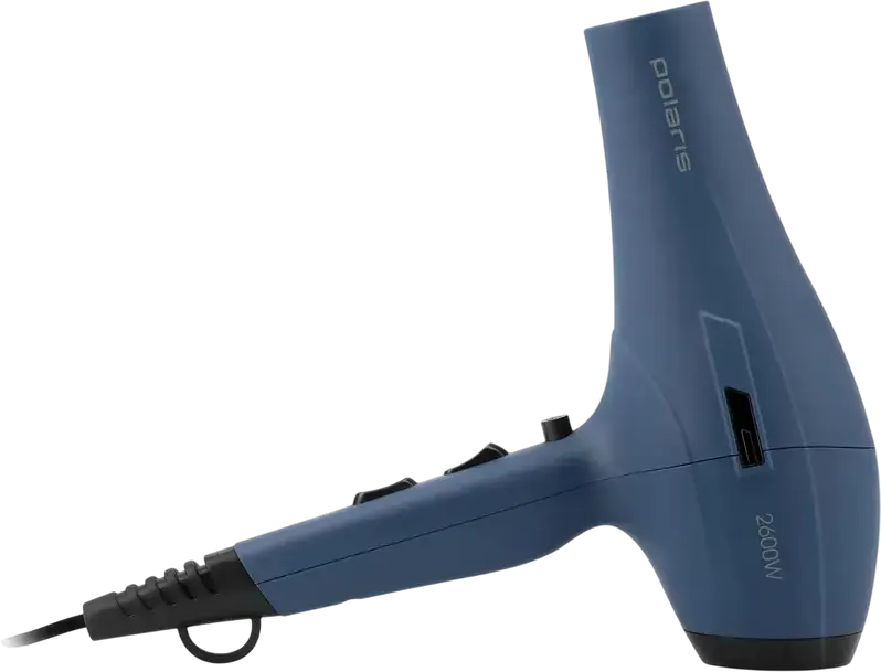 Uscător de păr Polaris PHD 2600ACi, 2600W, Albastru